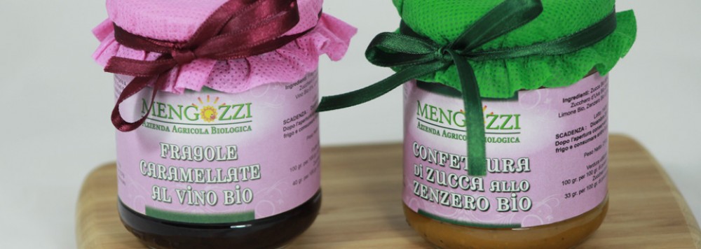 Fragole e zucca biologiche