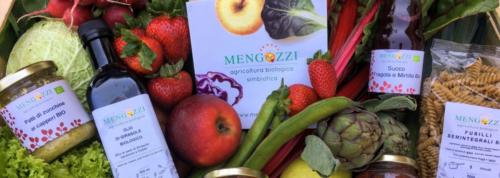 Cesto di prodotti biologici Mengozzi
